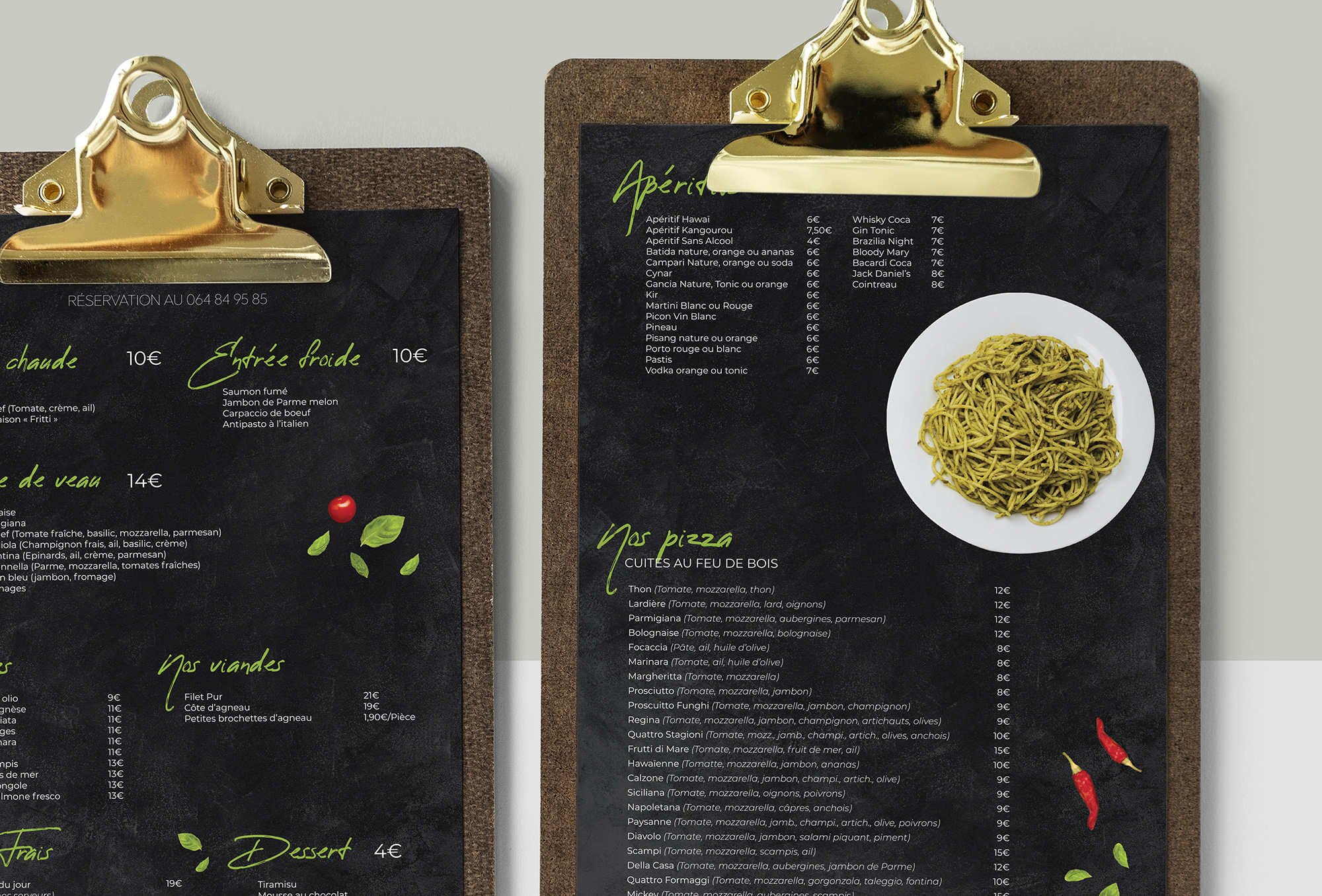 MENU "CHEZ VINCENT"